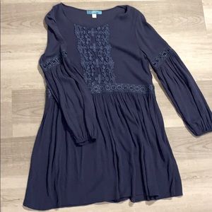 Francesca’s Blue Boho Dress